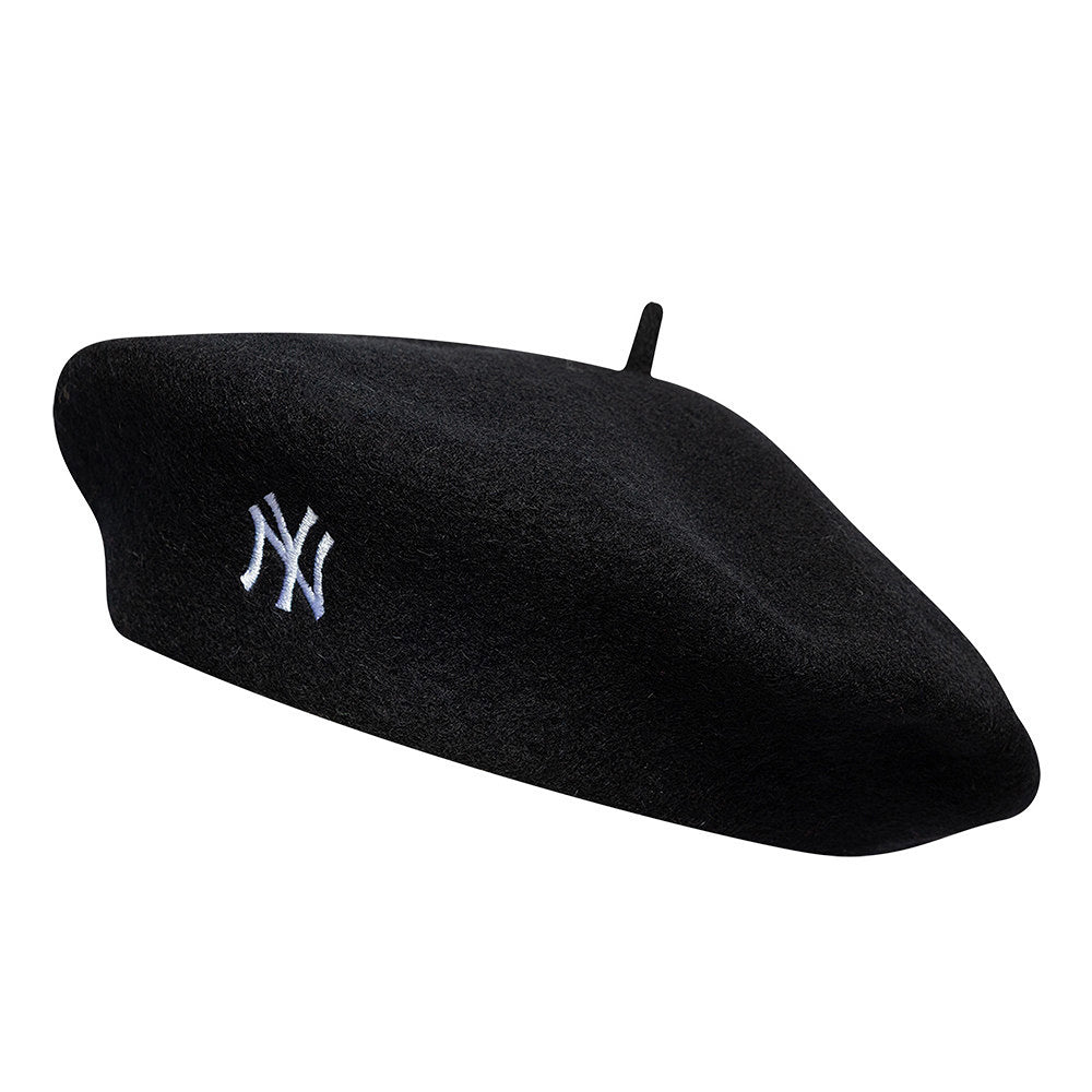Béret Wool Script New York Yankees noir-blanc NEW ERA