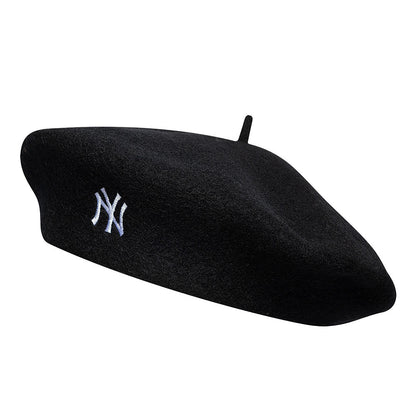 Béret Wool Script New York Yankees noir-blanc NEW ERA