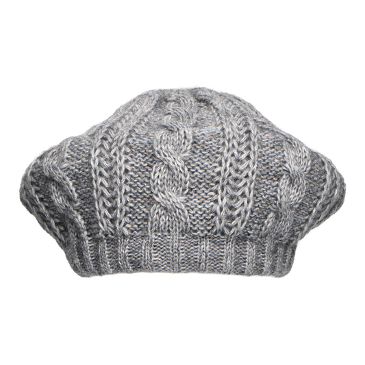 Béret à Torsades étain WHITELEY