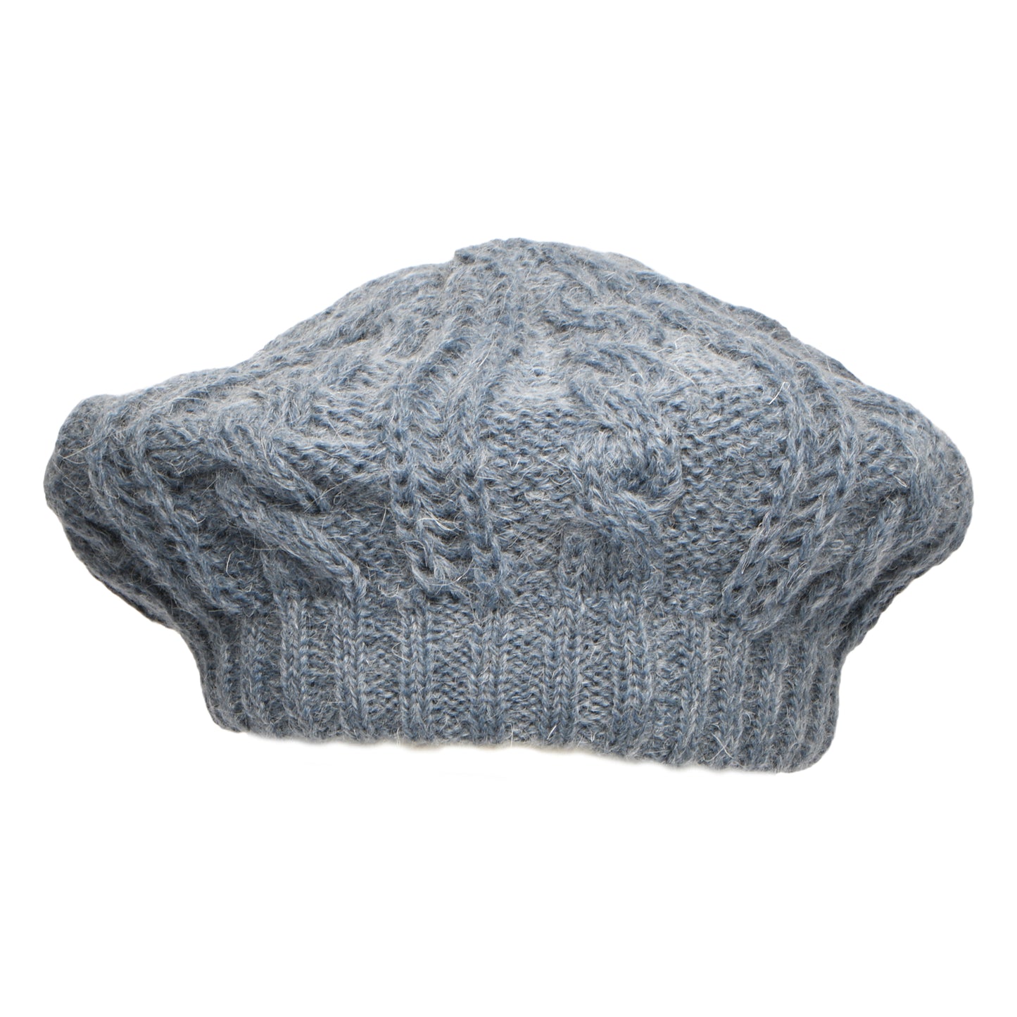 Béret à Torsades bleu fumée WHITELEY
