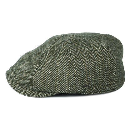 Casquette Gavroche en Laine Mélangée Arley olive-crème-marron BAILEY