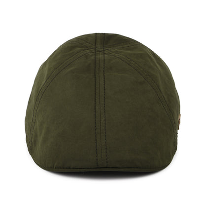 Casquette Plate Bec-de-Canard en Coton Ciré olive STETSON