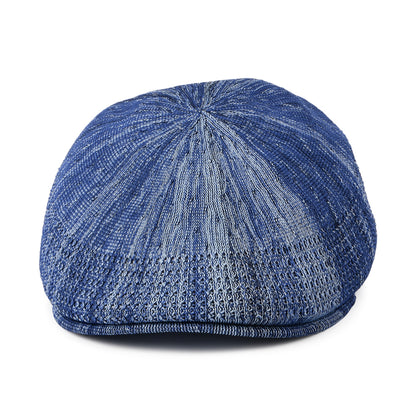 Casquette Plate en Tropic 507 Ventair Colour Burst bleu denim KANGOL