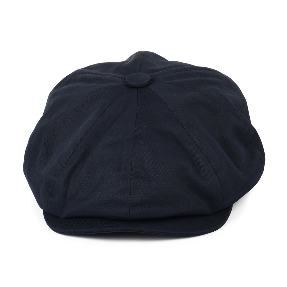 Casquette Gavroche à 8 Pans en Coton bleu marine CHRISTYS