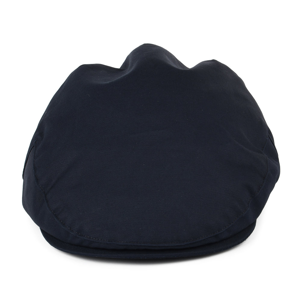 Casquette Plate Balmoral en Coton bleu marine CHRISTYS