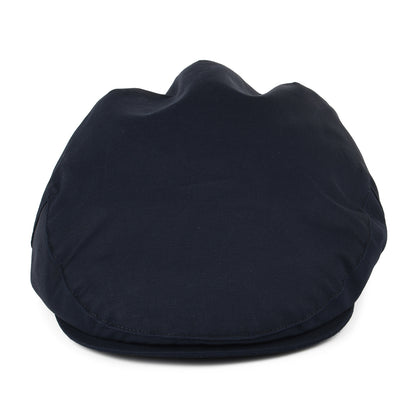 Casquette Plate Balmoral en Coton bleu marine CHRISTYS