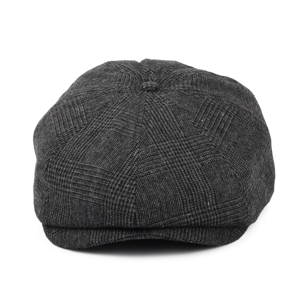 Casquette Gavroche Prince-de-Galles Brood anthracite BRIXTON
