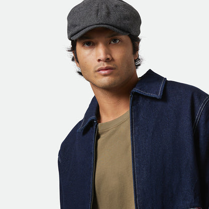 Casquette Gavroche Prince-de-Galles Brood anthracite BRIXTON