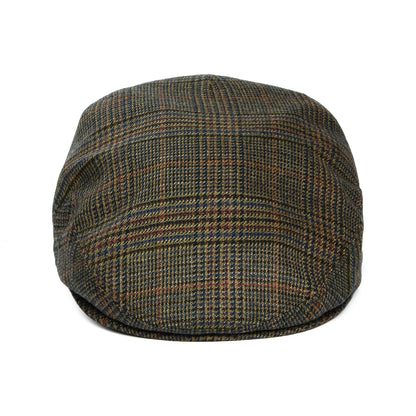 Casquette Plate en Laine Vierge Prince-de-Galles forêt-multi CITY SPORT