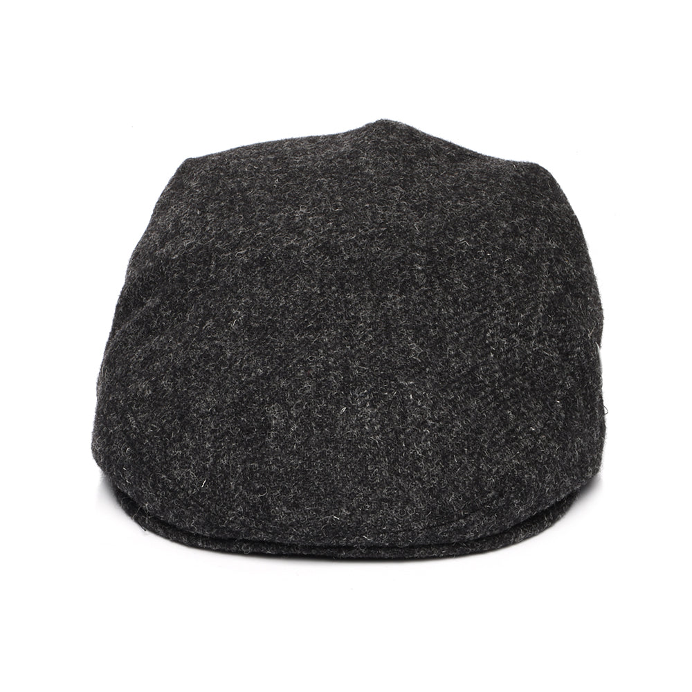 Casquette Plate en Laine Vierge Chinée anthracite CITY SPORT