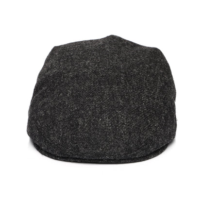 Casquette Plate en Laine Vierge Chinée anthracite CITY SPORT