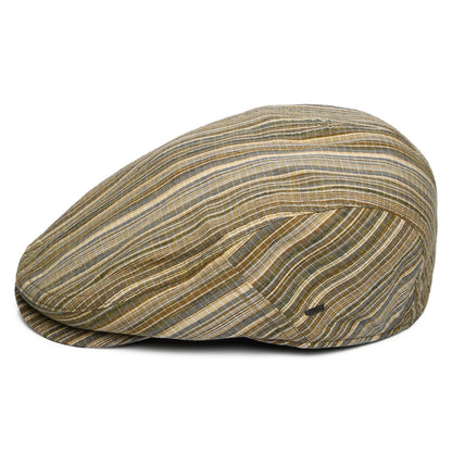 Casquette Plate à Rayures Newry beige sable-multi BAILEY