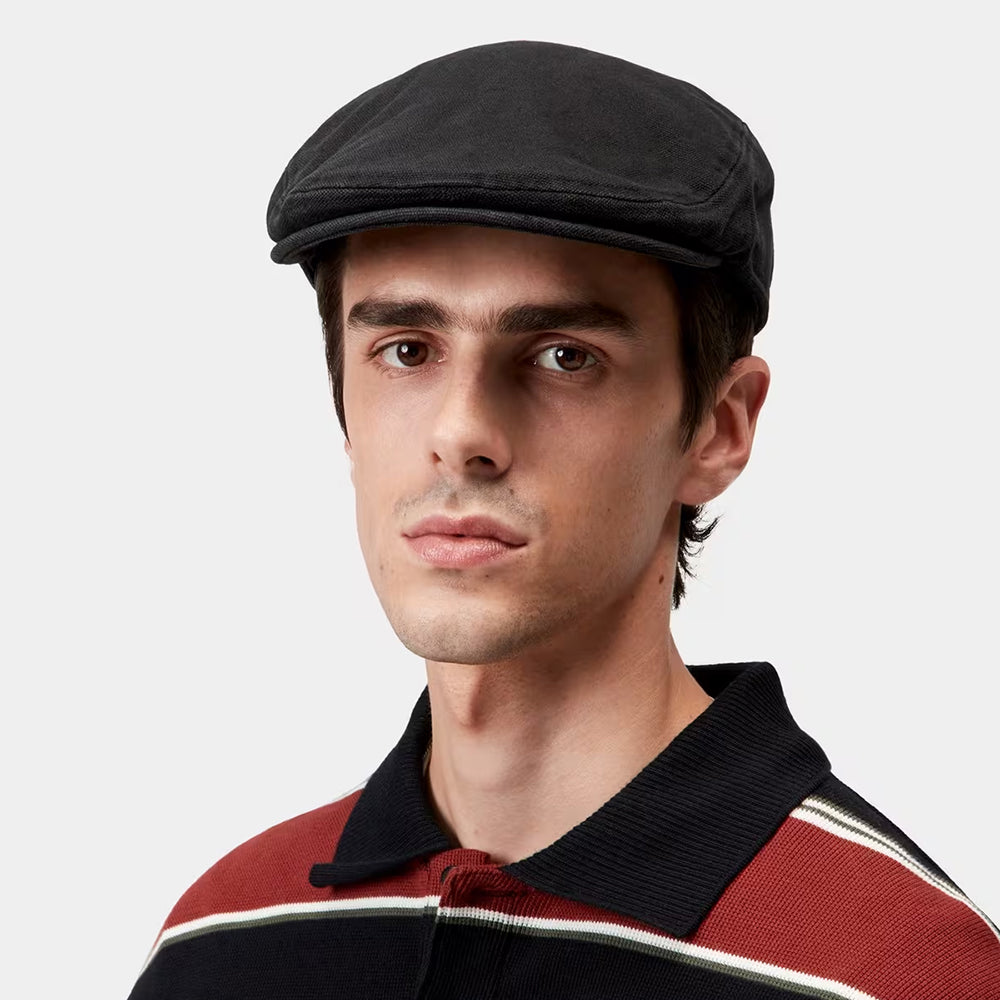 Casquette Plate Bec-de-Canard en Toile de Coton Webster noir CARHARTT WIP
