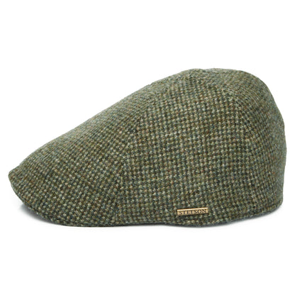 Casquette Plate Bec-de-Canard en Laine Texas olive STETSON
