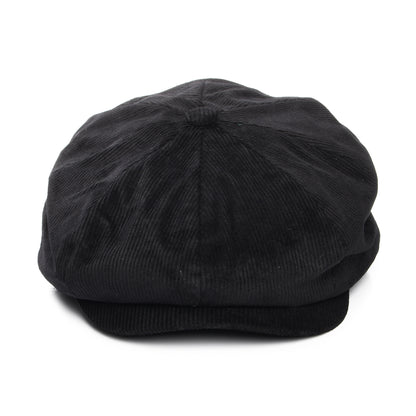 Casquette Gavroche Ample en Velours Côtelé Brood noir BRIXTON