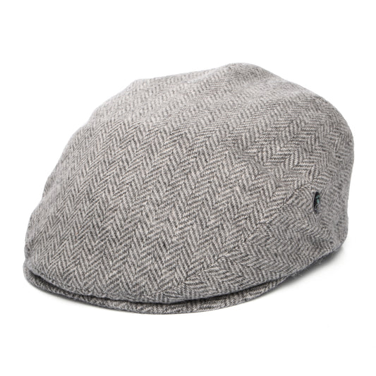 Casquette Plate en Laine Mérinos Bio Hydrofuge gris clair CITY SPORT