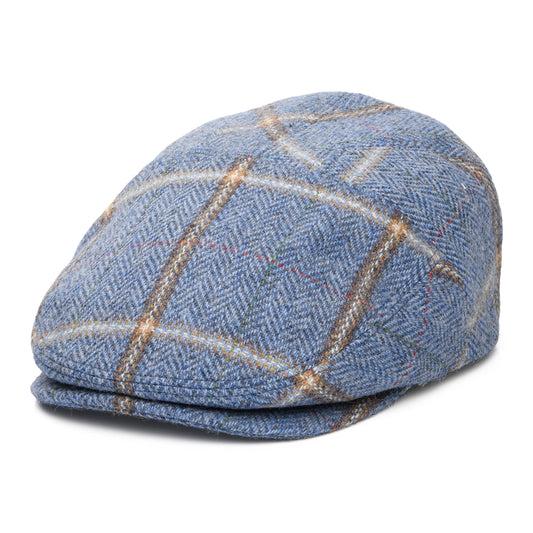 Casquette Plate en Laine à Carreaux Lou bleu-multi BAILEY