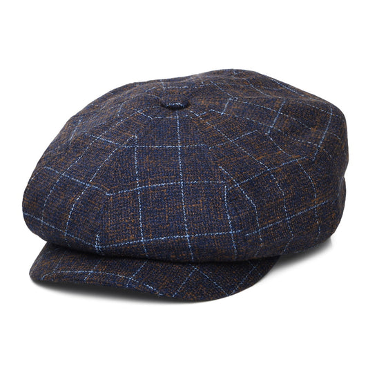 Casquette Gavroche à Carreaux Tru bleu-multi BAILEY