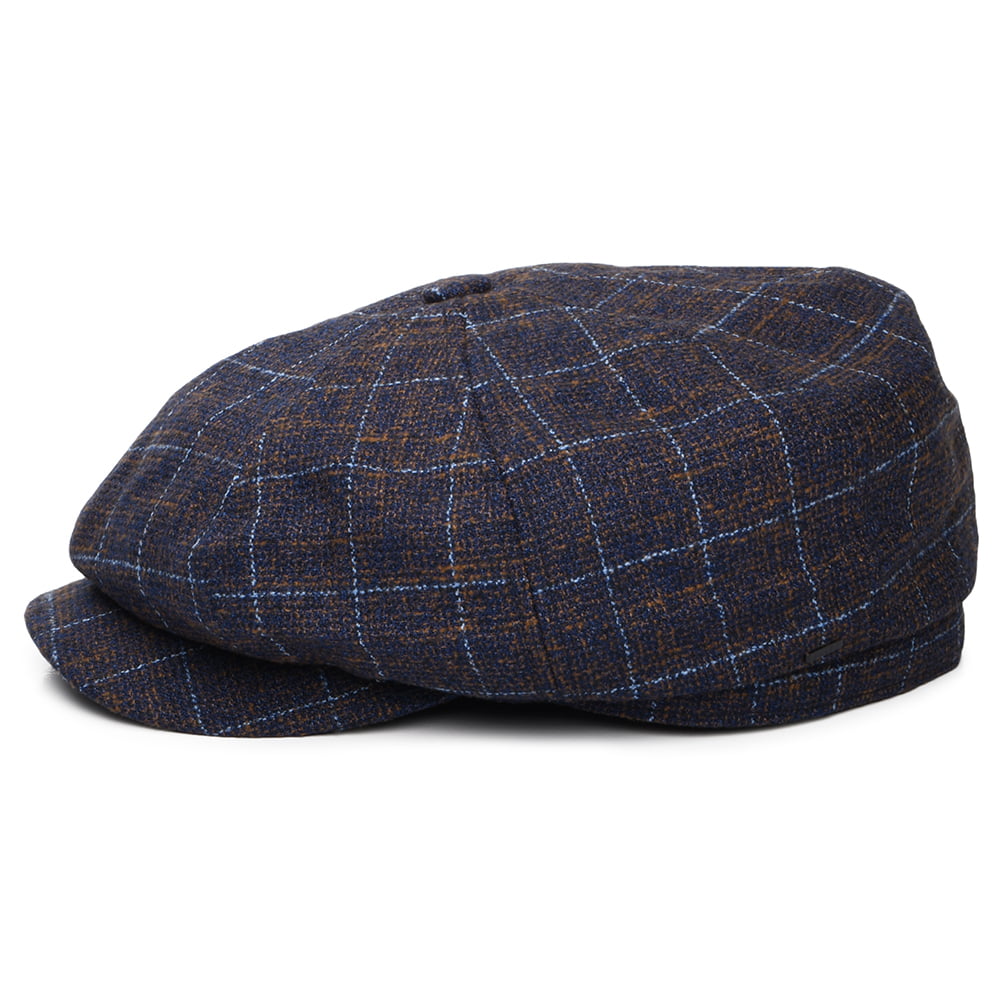 Casquette Gavroche à Carreaux Tru bleu-multi BAILEY