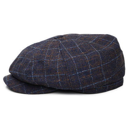 Casquette Gavroche à Carreaux Tru bleu-multi BAILEY