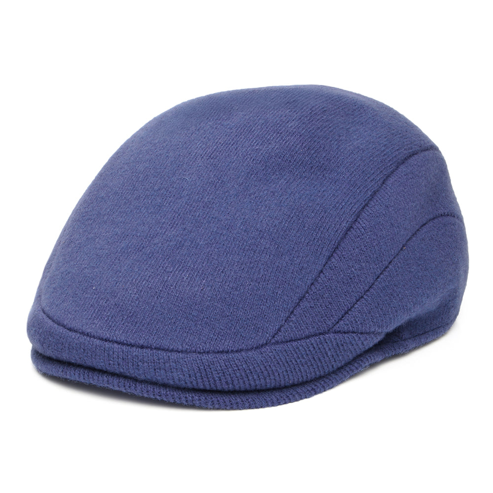 Casquette Plate en Laine 507 indigo KANGOL