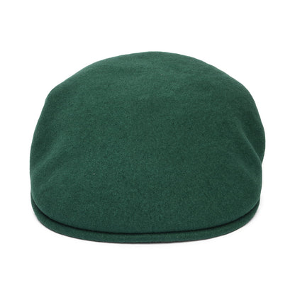 Casquette Plate 504 en Laine émeraude KANGOL