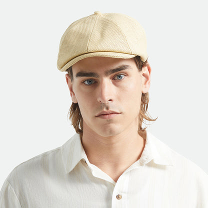 Casquette Gavroche Légère en Paille Toyo Brood naturel BRIXTON
