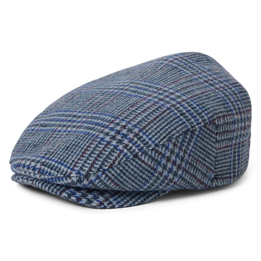 Casquette Plate Légère Prince-de-Galles Hooligan bleu glacé-bleu roi BRIXTON