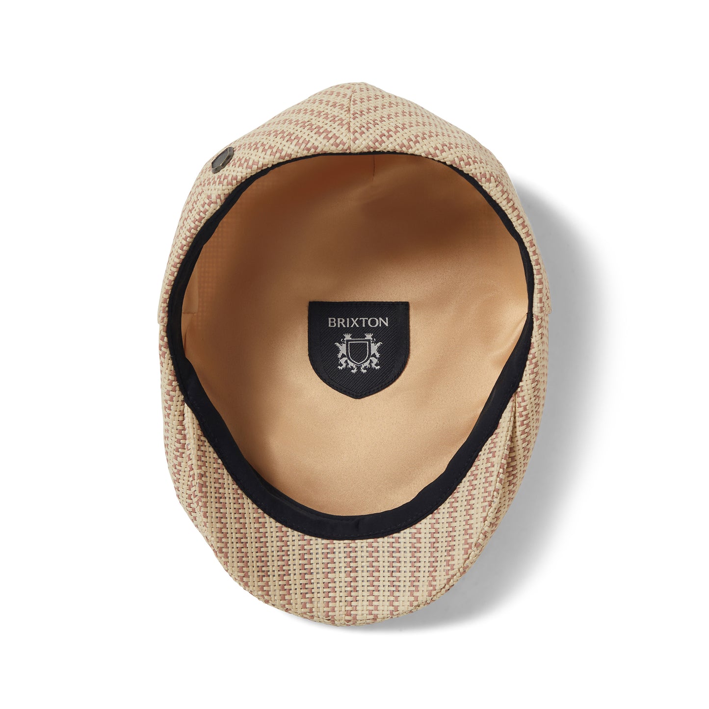 Casquette Plate Légère en Paille Toyo Hooligan naturel-argile BRIXTON