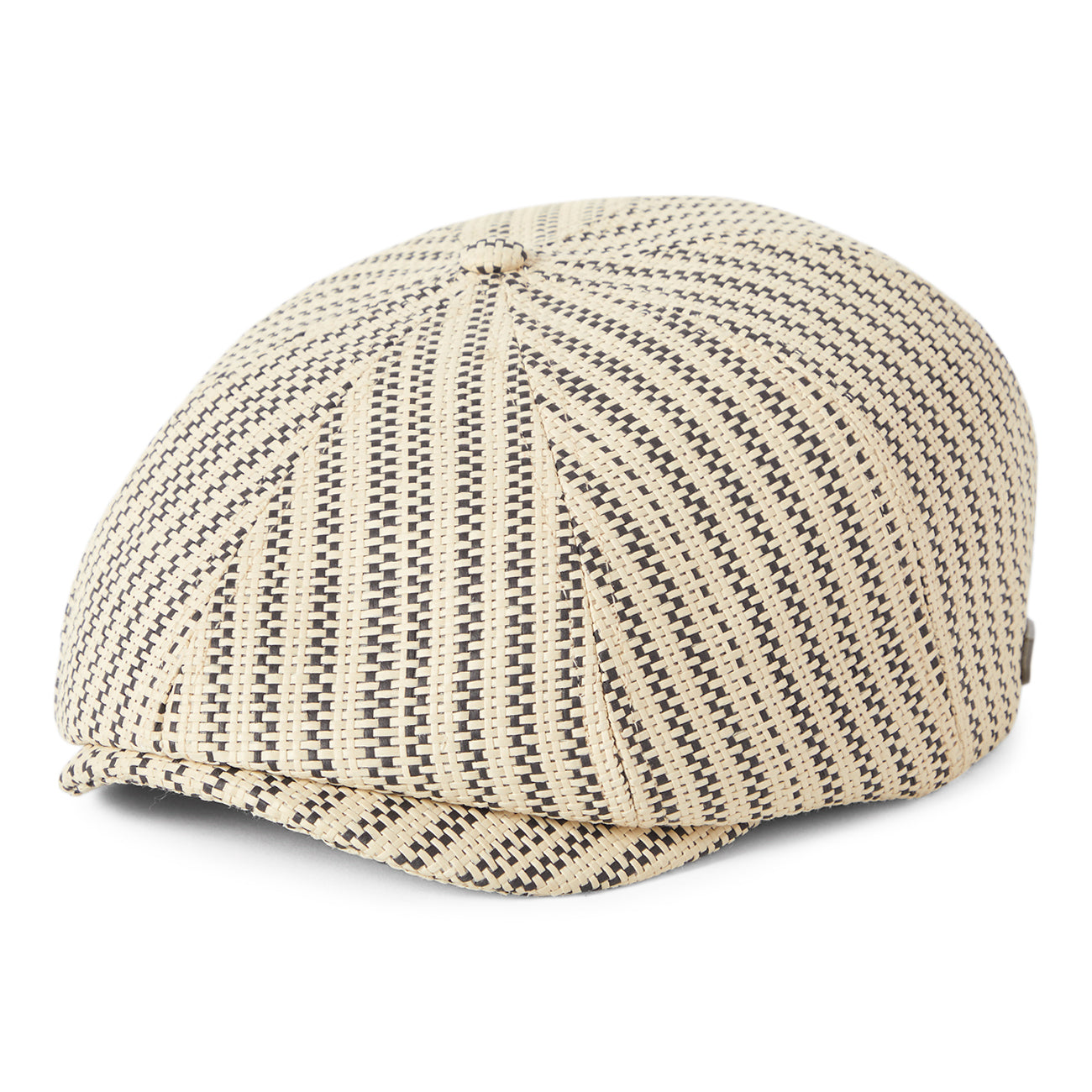 Casquette Gavroche Légère en Paille Brood naturel-noir BRIXTON