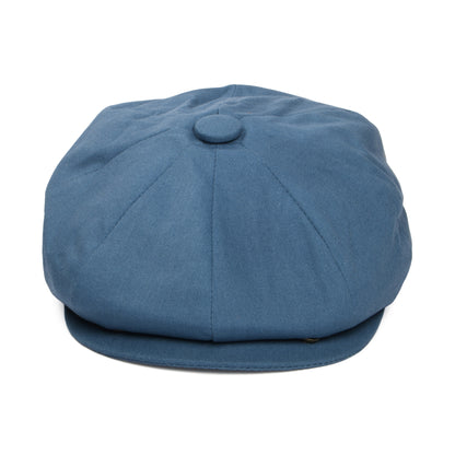Casquette Gavroche en Lin bleu ardoise JAXON & JAMES