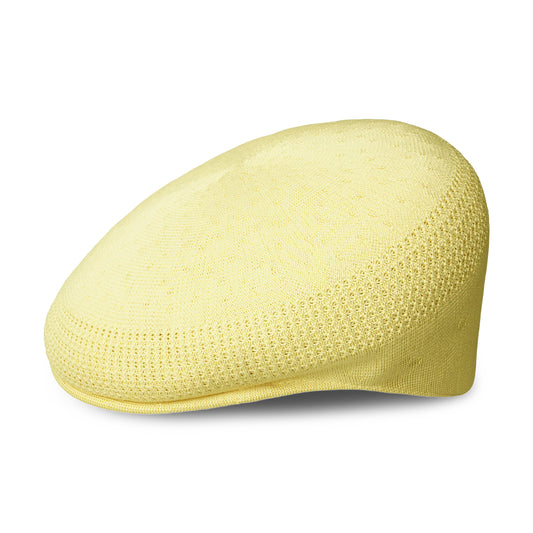 Casquette Plate en Tropic 504 Ventair jaune beurre KANGOL