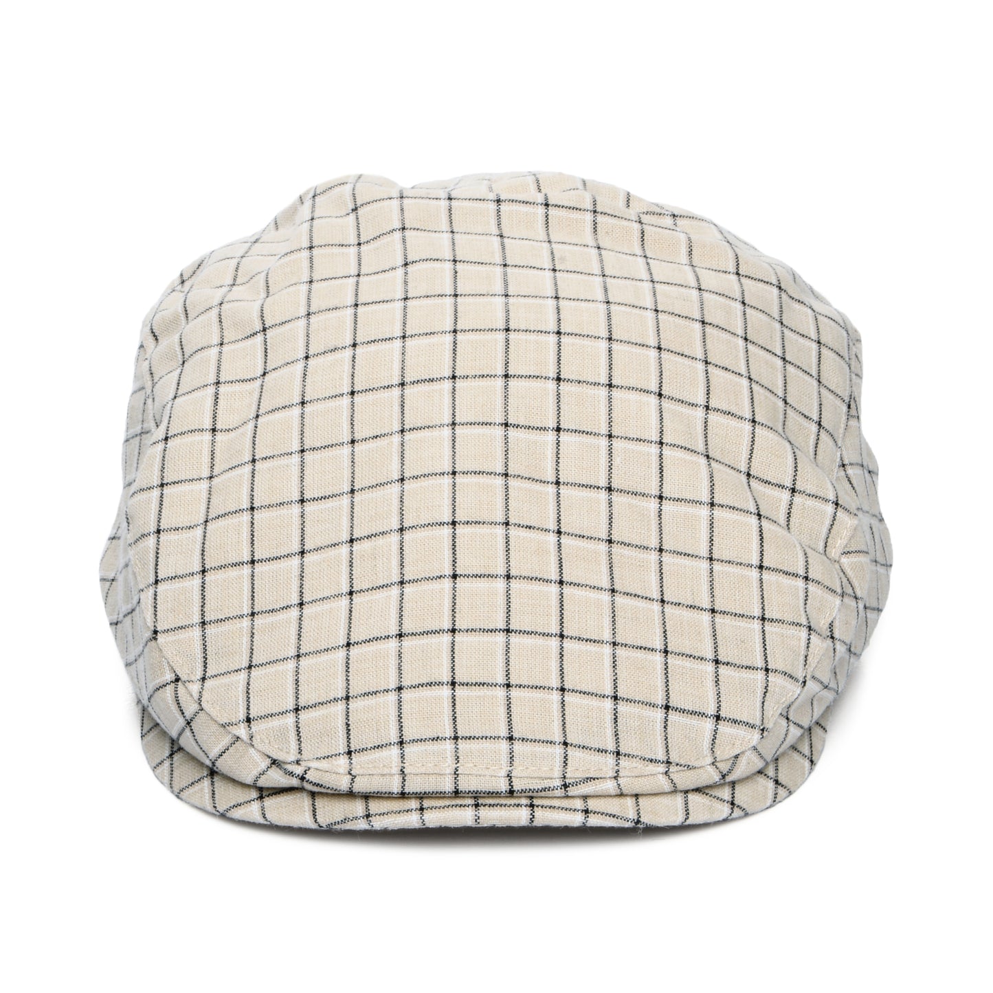 Casquette Plate en Coton et Lin Liam beige BAILEY