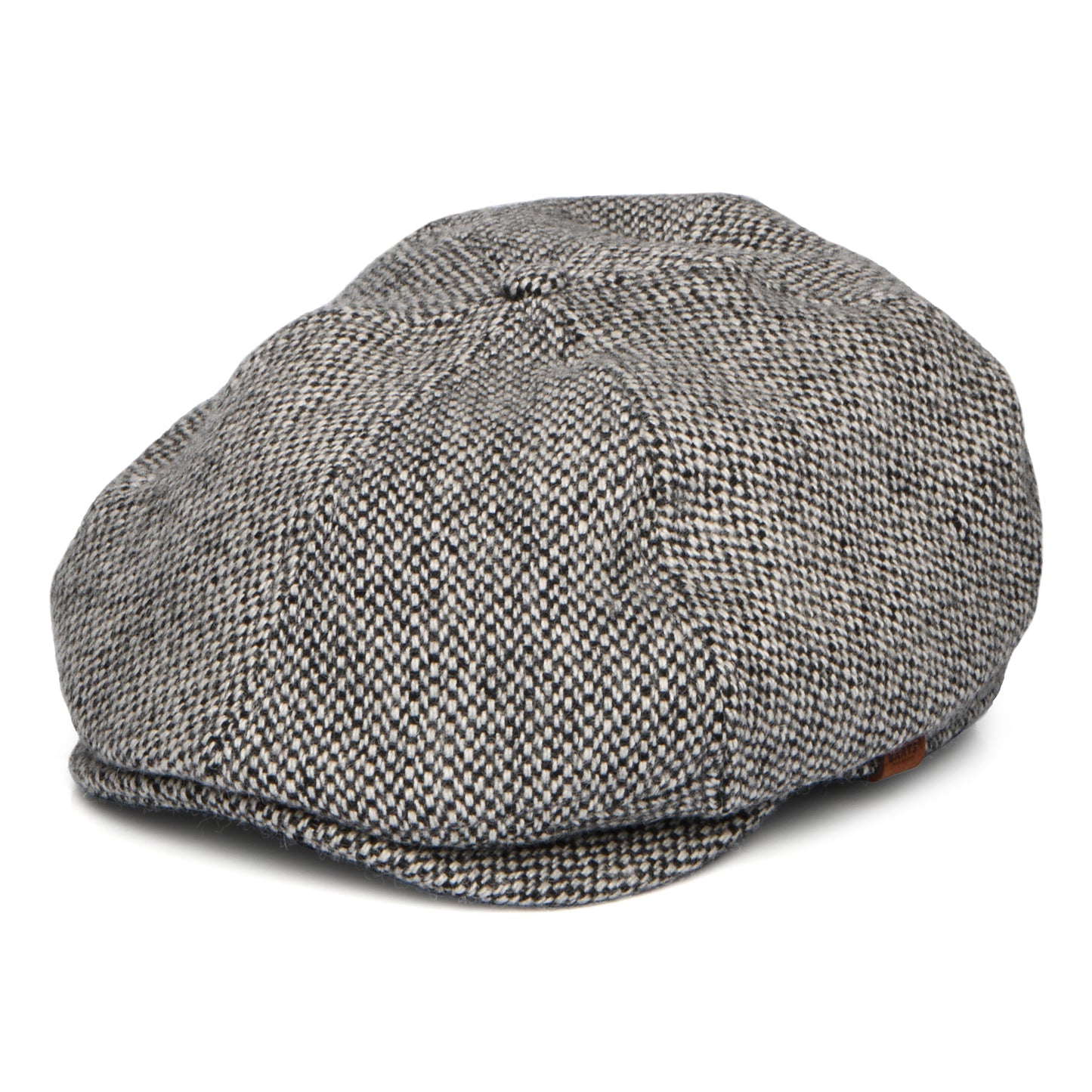 Casquette Gavroche en Laine Mélangée Jamaica gris chiné BARTS