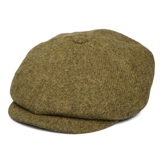 Casquette Gavroche en HARRIS TWEED Carloway mousse FAILSWORTH