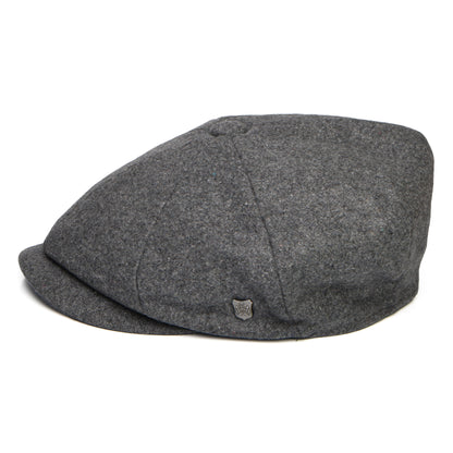 Casquette Gavroche en Melton Italien Gino gris FAILSWORTH