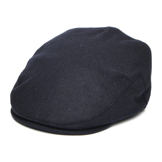 Casquette Plate en Melton Italien Aldo bleu marine FAILSWORTH