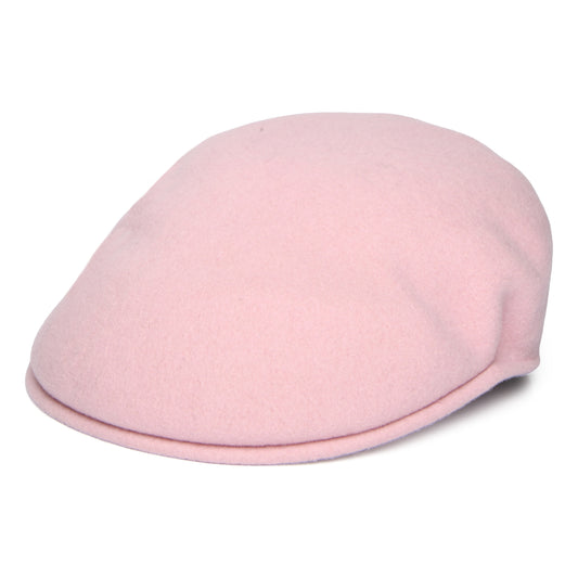 Casquette Plate en Laine 504 rose ballet KANGOL