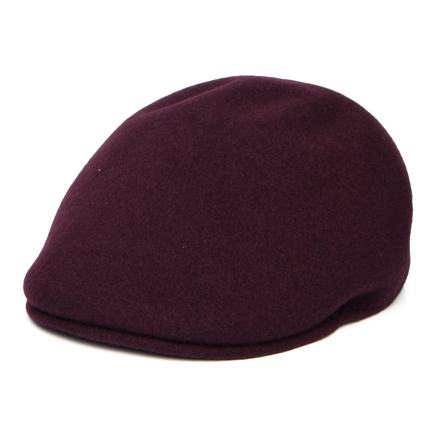 Casquette Plate en Laine 507 Seamless vin foncé KANGOL