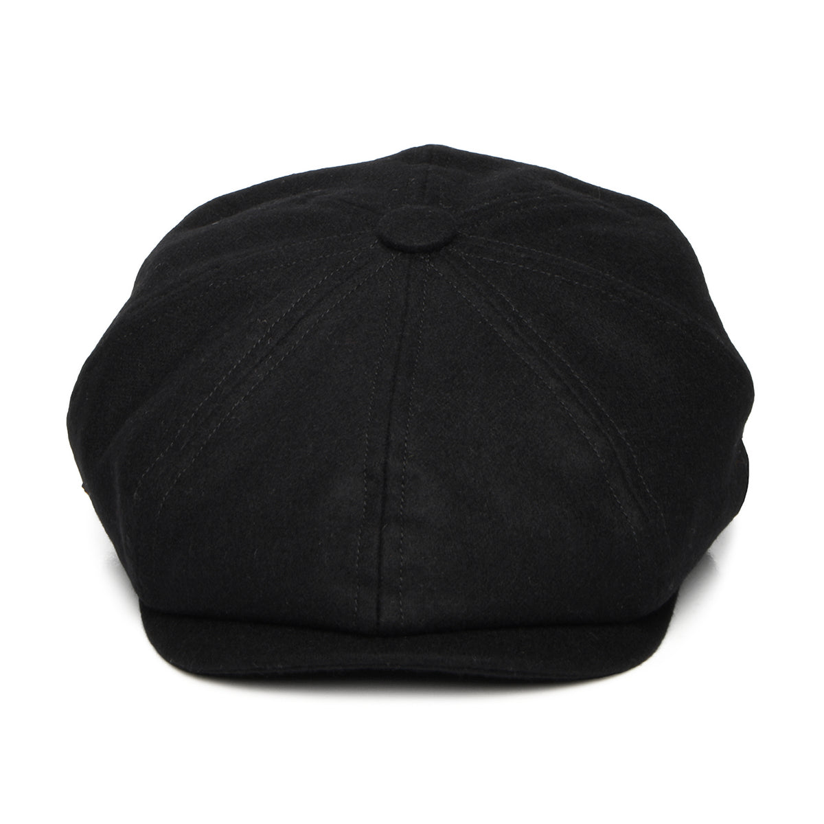 Casquette Gavroche en Laine Loden Brooklyn noir CHRISTYS