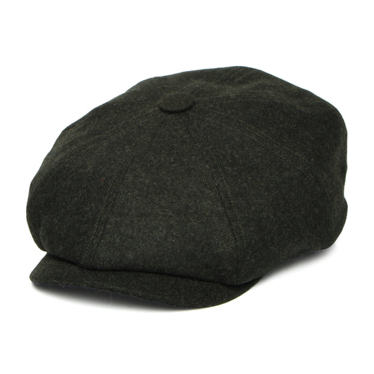 Casquette Gavroche en Laine Loden Brooklyn mousse CHRISTYS