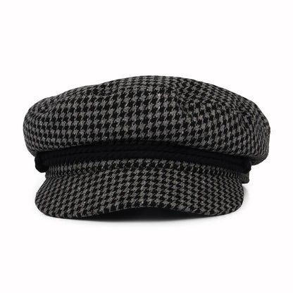 Casquette de Marin Pied-de-Poule gris-noir BRIXTON