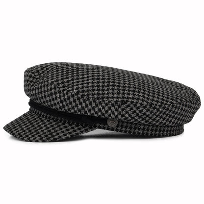 Casquette de Marin Pied-de-Poule gris-noir BRIXTON