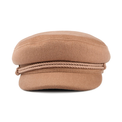 Casquette de Marin en Laine Mélangée rose BRIXTON