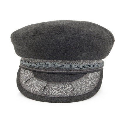 Casquette de Marin Grec en Laine gris JAXON & JAMES