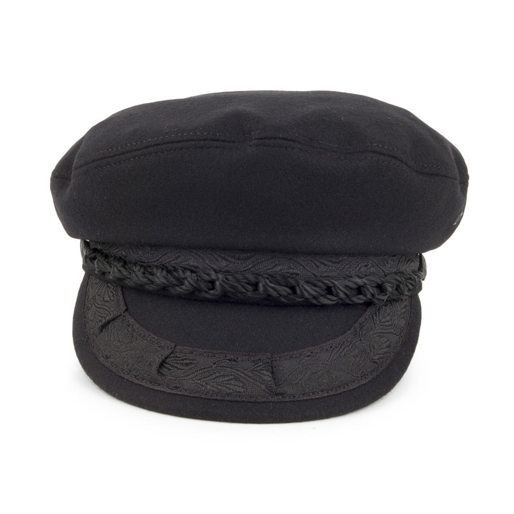 Casquette de Marin Grec en Laine noir JAXON & JAMES