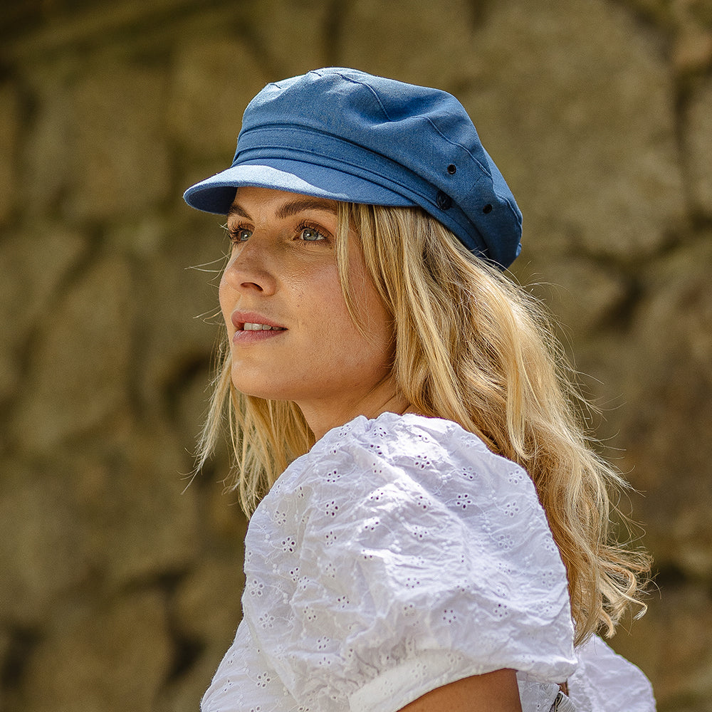 Casquette de Marin en Coton denim JAXON & JAMES