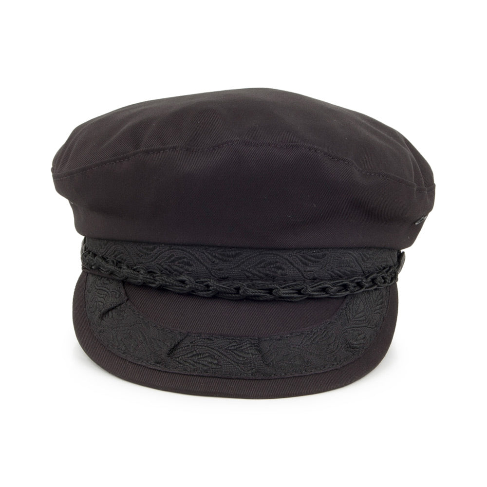 Casquette de Marin Grec en Coton noir JAXON & JAMES