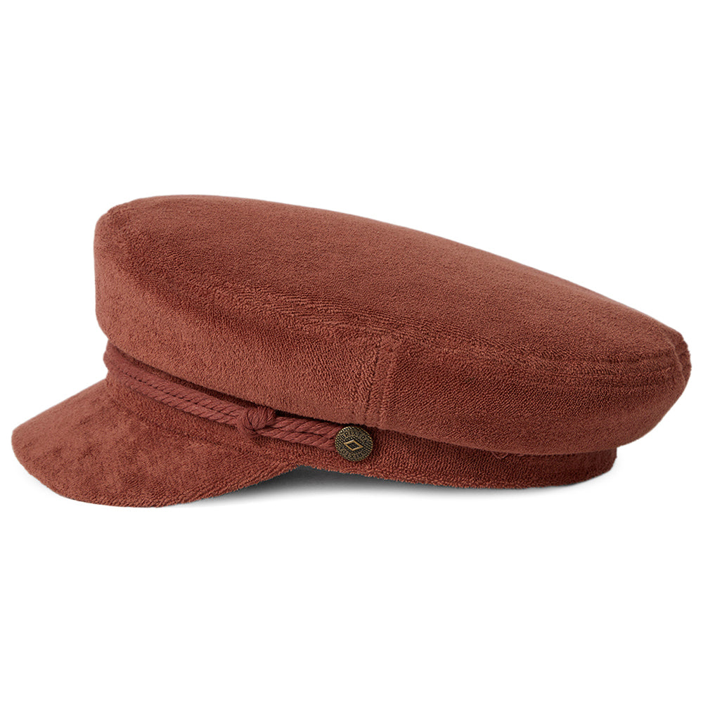 Casquette de Marin en Tissu Éponge ocre BRIXTON