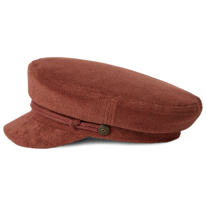Casquette de Marin en Tissu Éponge ocre BRIXTON